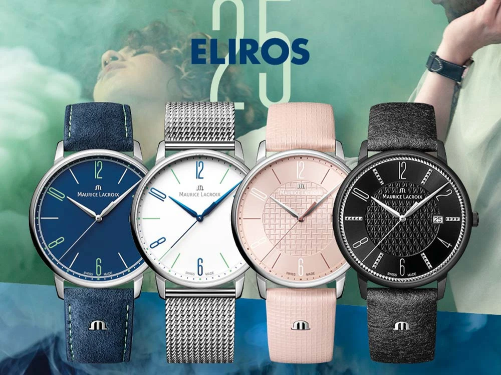 Maurice Lacroix Eliros Date Kỷ niệm 25 năm EL1118-SS00E-420-C