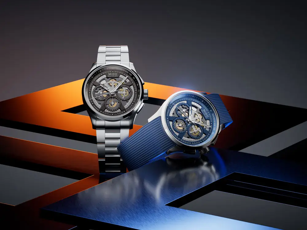 Đồng hồ chronograph khung xương đa chức năng Multifort M038.662.37.050.00