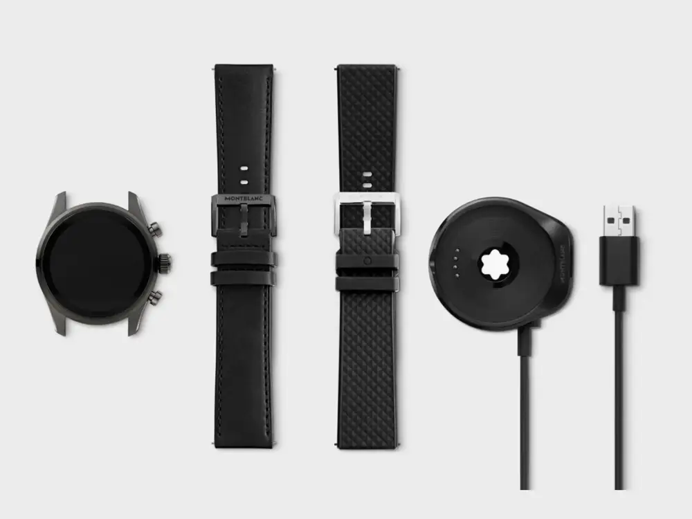 Đồng hồ thông minh Montblanc Summit 3 - Màu đen titan 129267