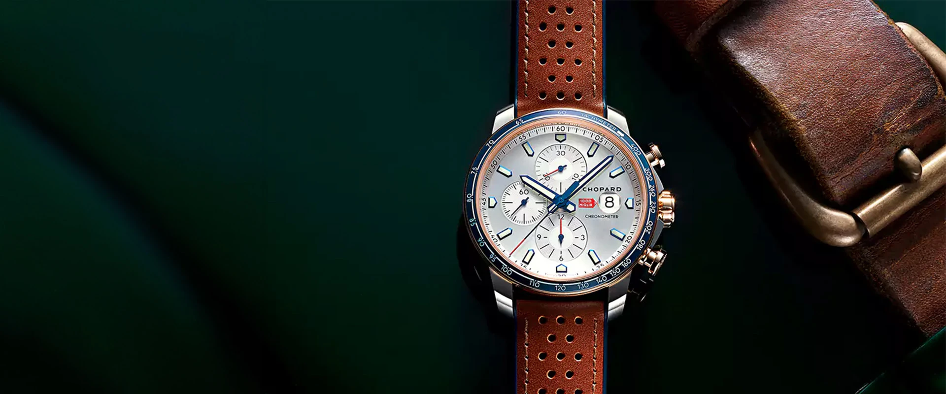 Đồng hồ Chopard kỷ niệm hợp tác với Mille Miglia qua phiên bản giới hạn