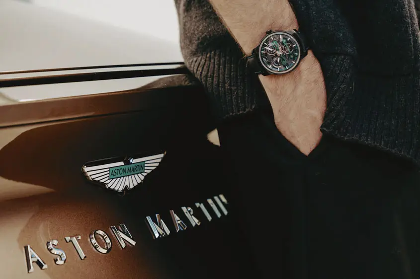 Chiếc đồng hồ Aston Martin Neo của Girard-Perregaux kết nối hai thế giới xa xỉ