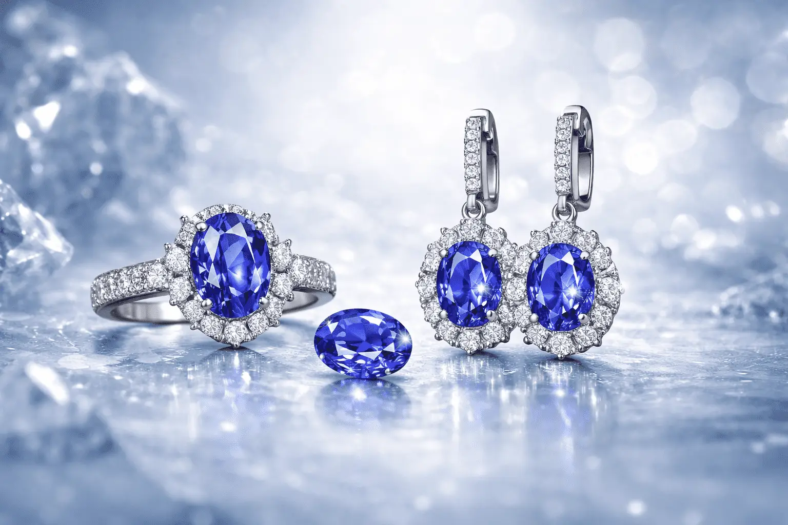 BENY giới thiệu Tanzanite – viên đá quý độc đáo dưới bàn tay của thương hiệu kim hoàn gia đình