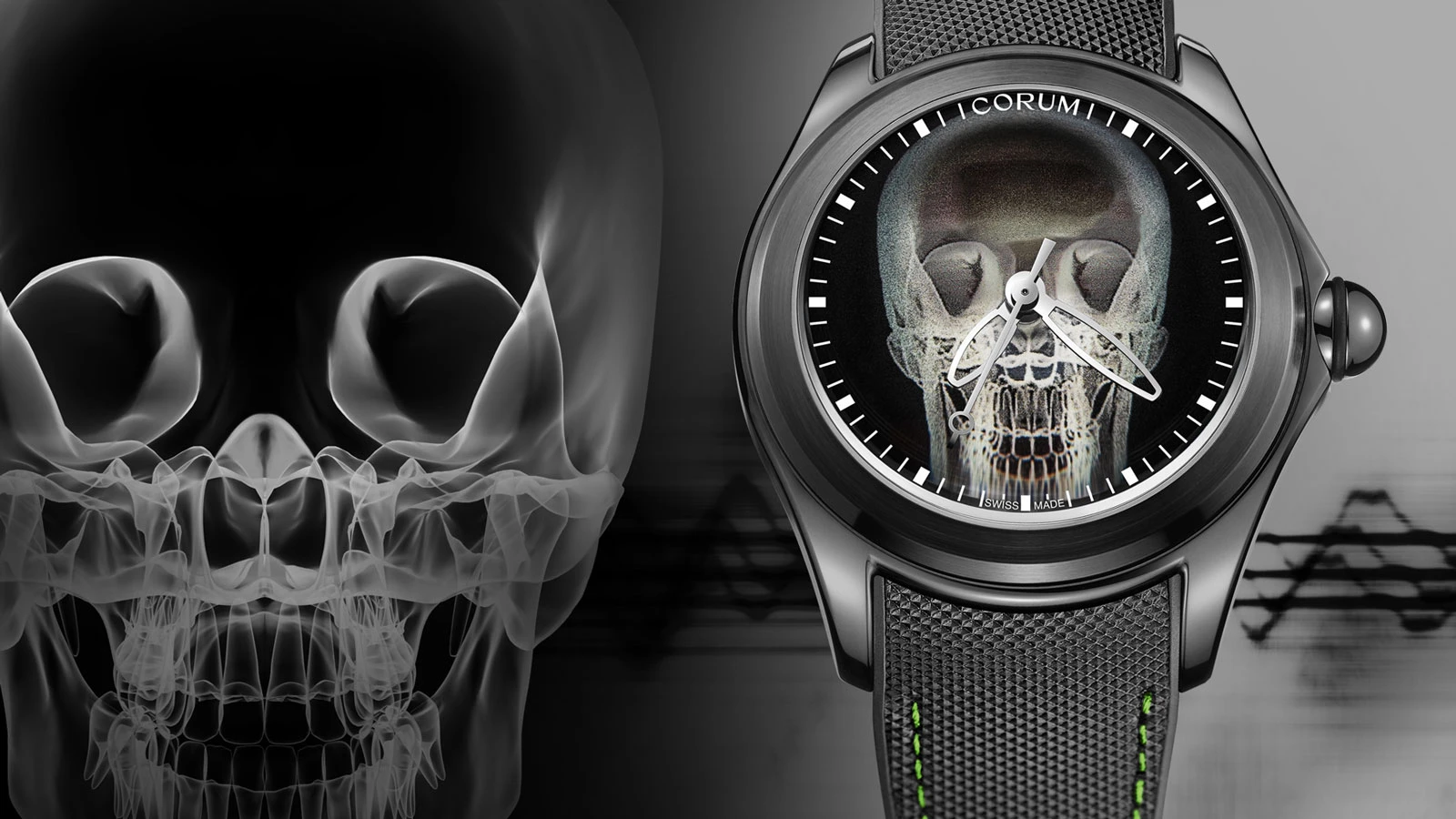Chiếc hộp đựng đồng hồ Corum với thiết kế hộp sọ sang trọng trong phiên bản mới