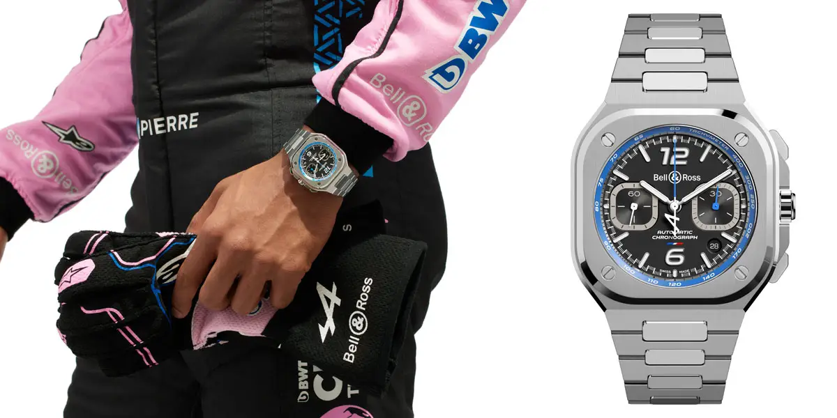 Bell &amp; Ross ra mắt đồng hồ BR 05 phong cách với màu sắc của Formula 1