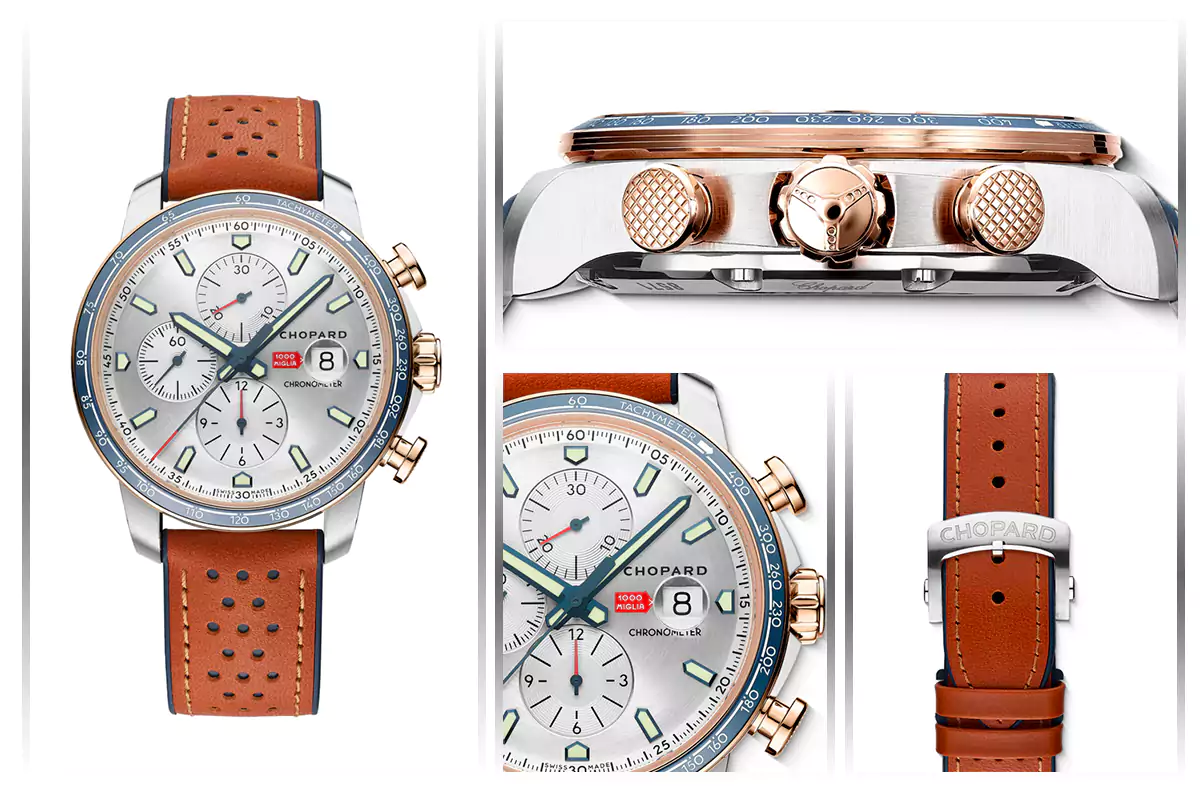 Đồng hồ Chopard kỷ niệm hợp tác với Mille Miglia qua phiên bản giới hạn