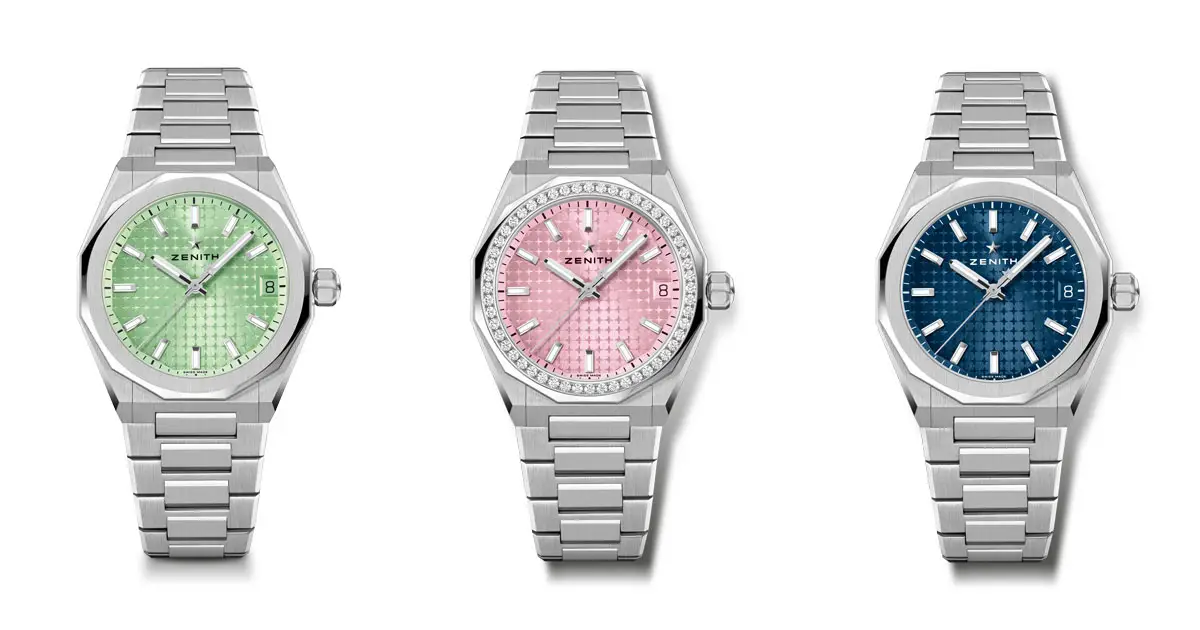 Zenith ra mắt bộ sưu tập đồng hồ mới từ dòng DEFY