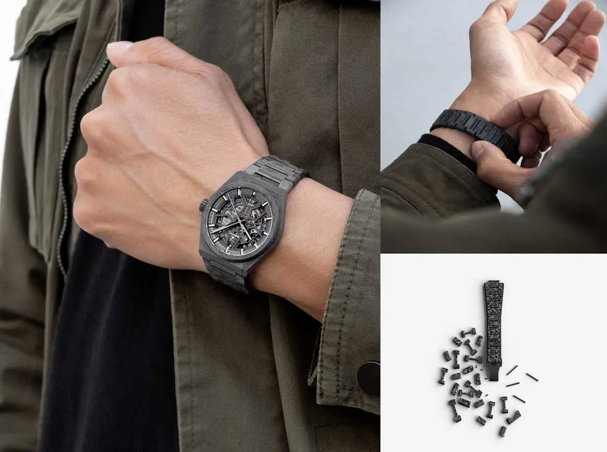 Zenith Defy Classic Carbon: Cách mạng về độ nhẹ và thiết kế sáng tạo