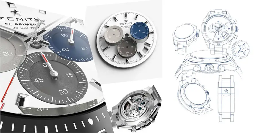 Zenith Chronomaster Sport: Tác phẩm nghệ thuật với độ chính xác đến 1/10 giây