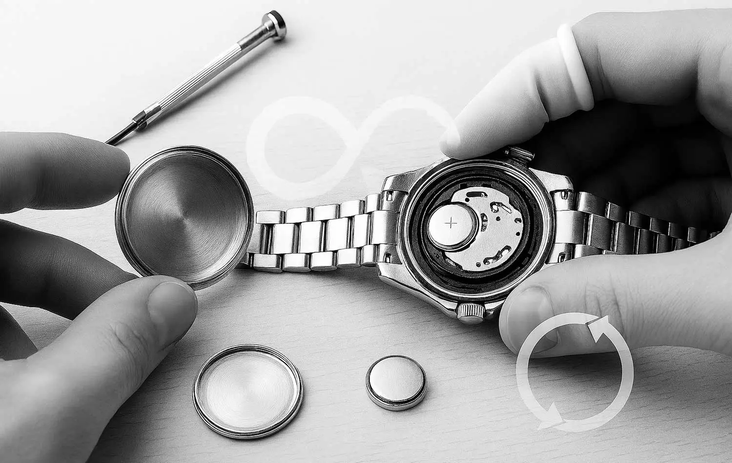 Thay pin miễn phí trọn đời